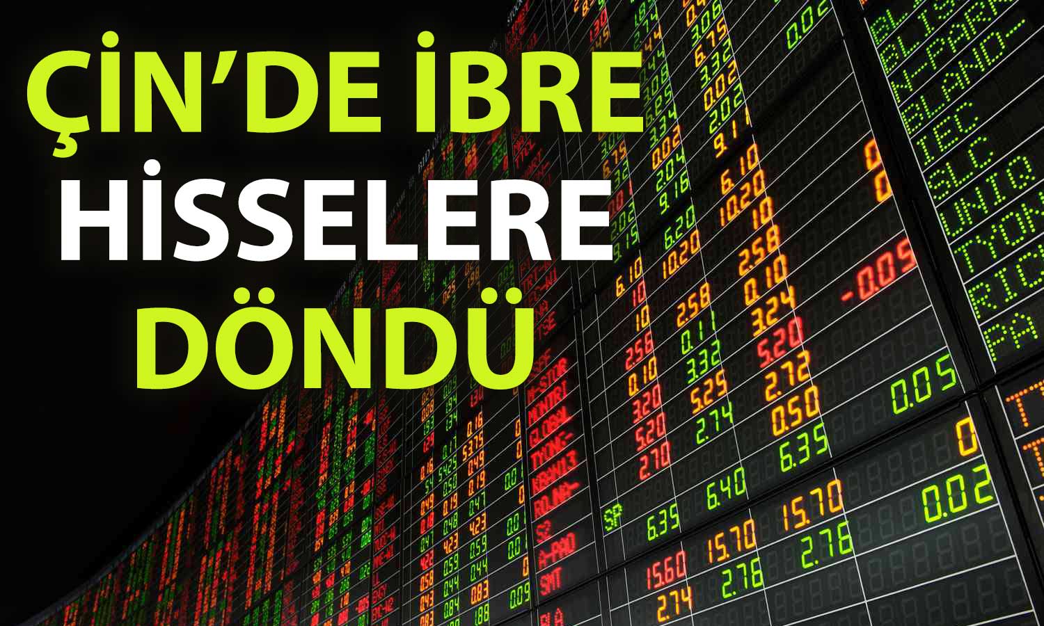 Çin borsası geri döndü: Yerli ve yabancı yatırımcıların yeni gözdesi