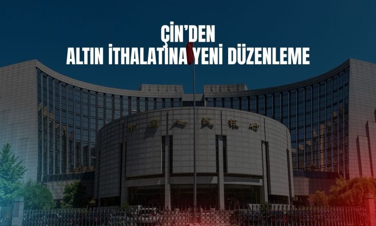 Çin Merkez Bankası’ndan altın ticaretine yeni taslak kural