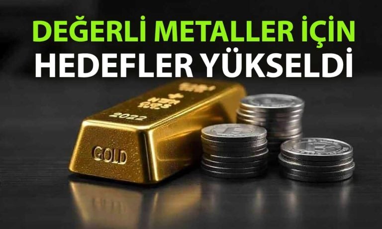 Commerzbank, altın, gümüş ve platin tahminlerini yükseltti