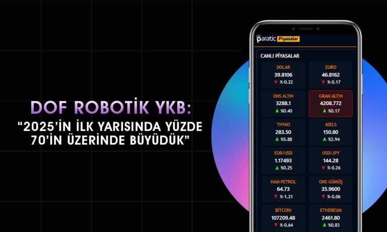 Dof Robotik/Mertcan: En hızlı büyüyen şirketlerin arasındayız