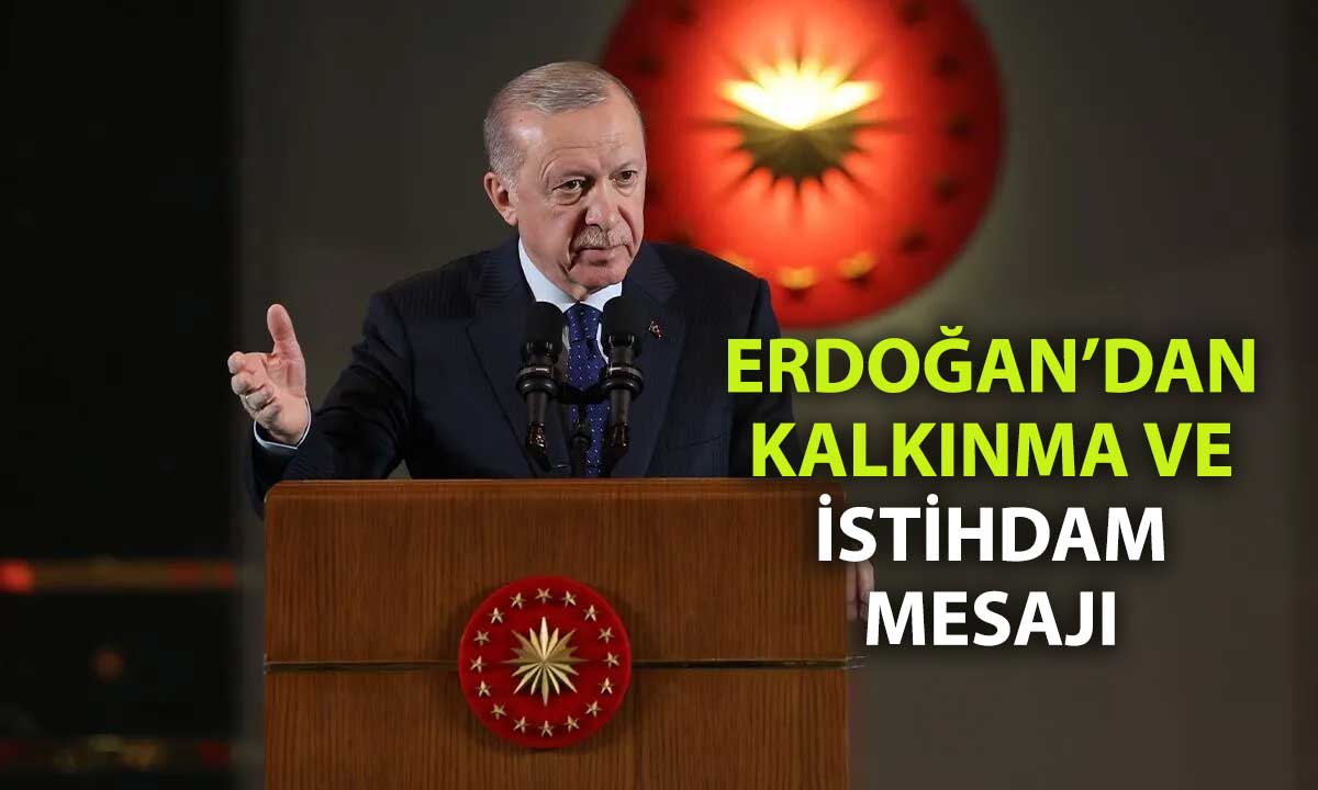 Erdoğan: Terörle mücadele kaynağı kalkınmaya aktarılacak