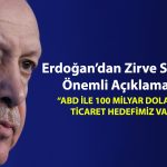 Erdoğan Trump görüşmesine ilişkin detayları paylaştı