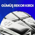 Gram gümüş 58,17 TL ile tarihi rekorunu kırdı