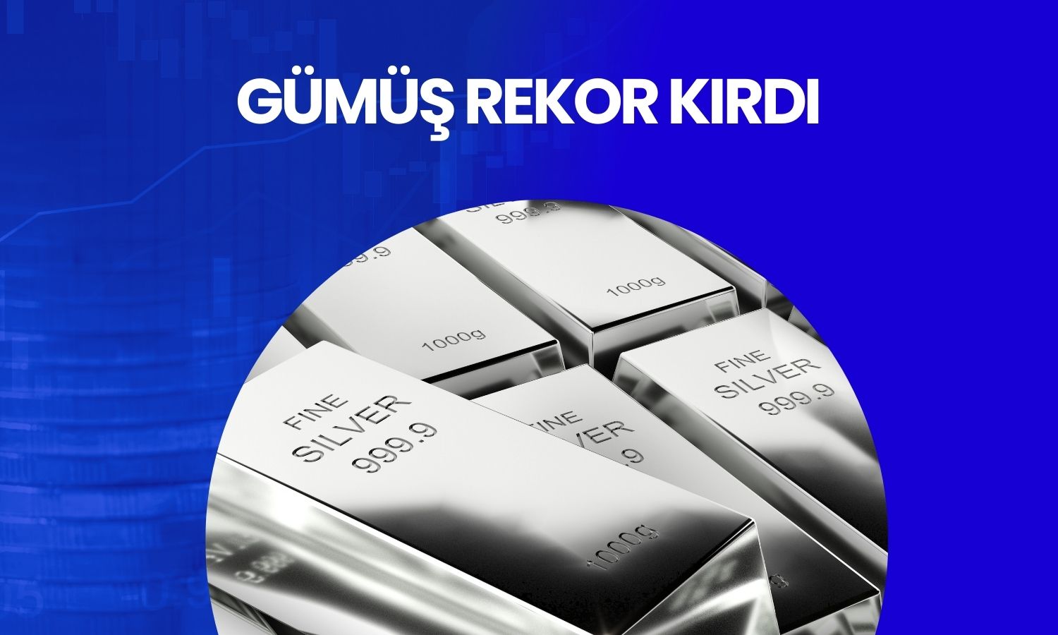 Gram gümüş 58,17 TL ile tarihi rekorunu kırdı