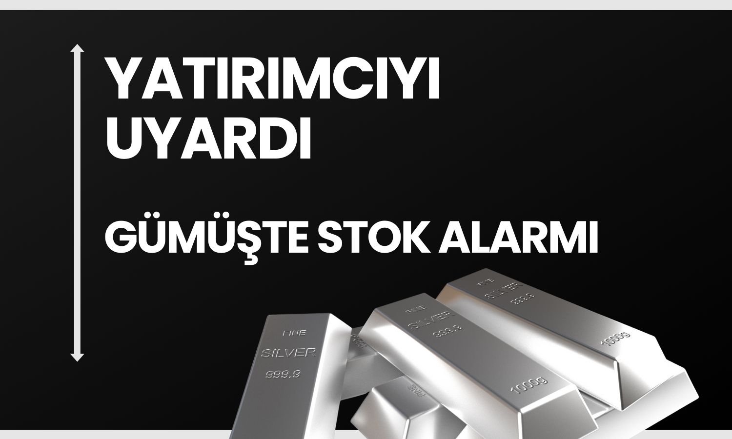 Gümüş için geri sayım: Stoklar tükenirken 50 dolar ufukta!