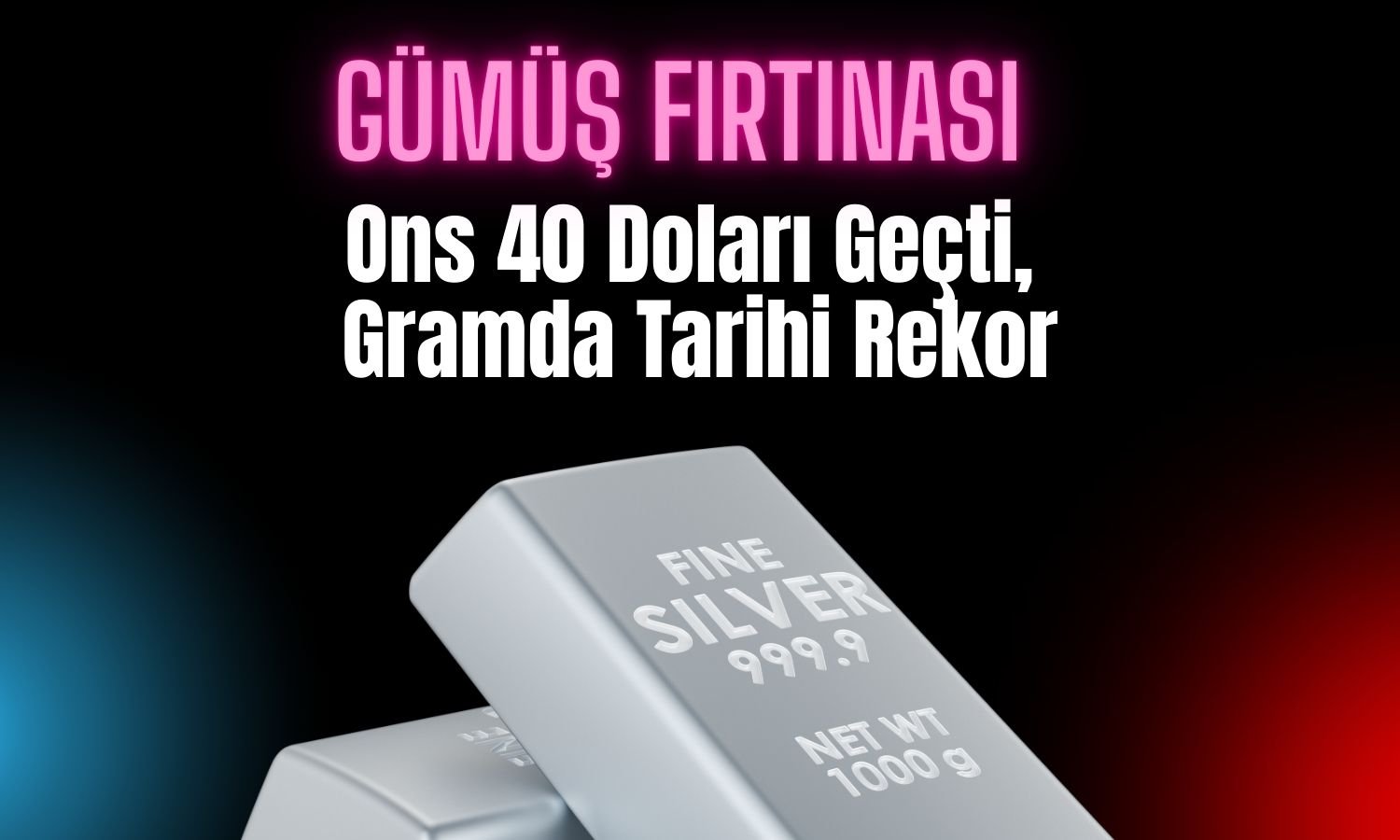 Gümüş ralliye devam ediyor: Gram türünde getiri yüzde 64!