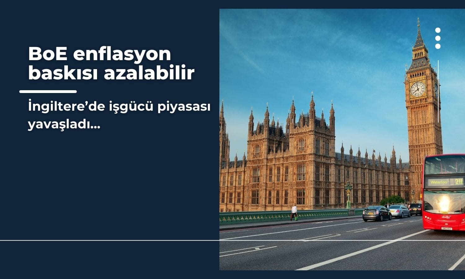 İngiltere’de istihdam yavaşlarken, enflasyon baskısı azalabilir