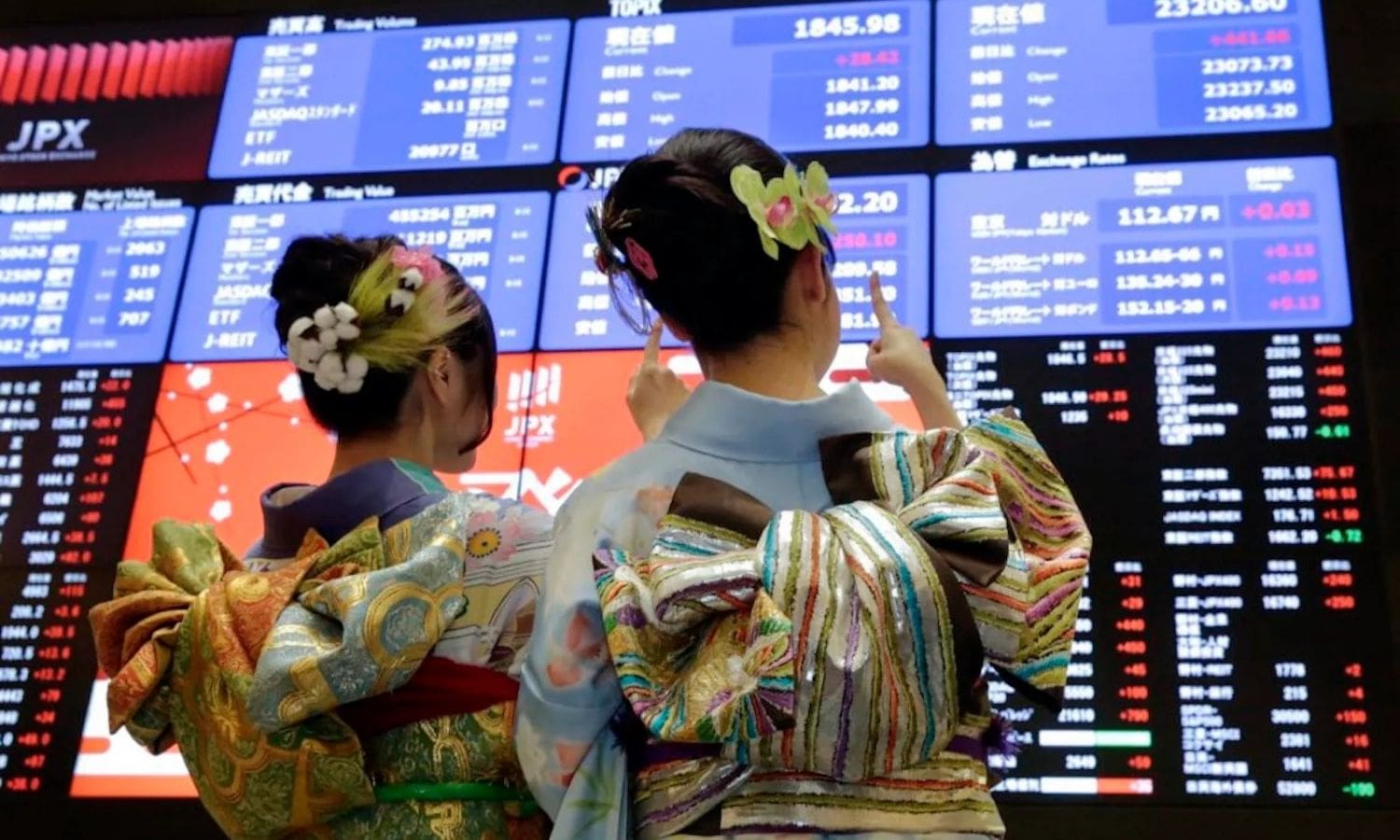 Japon gösterge endeksi 44 bin puanın üzerini test etti