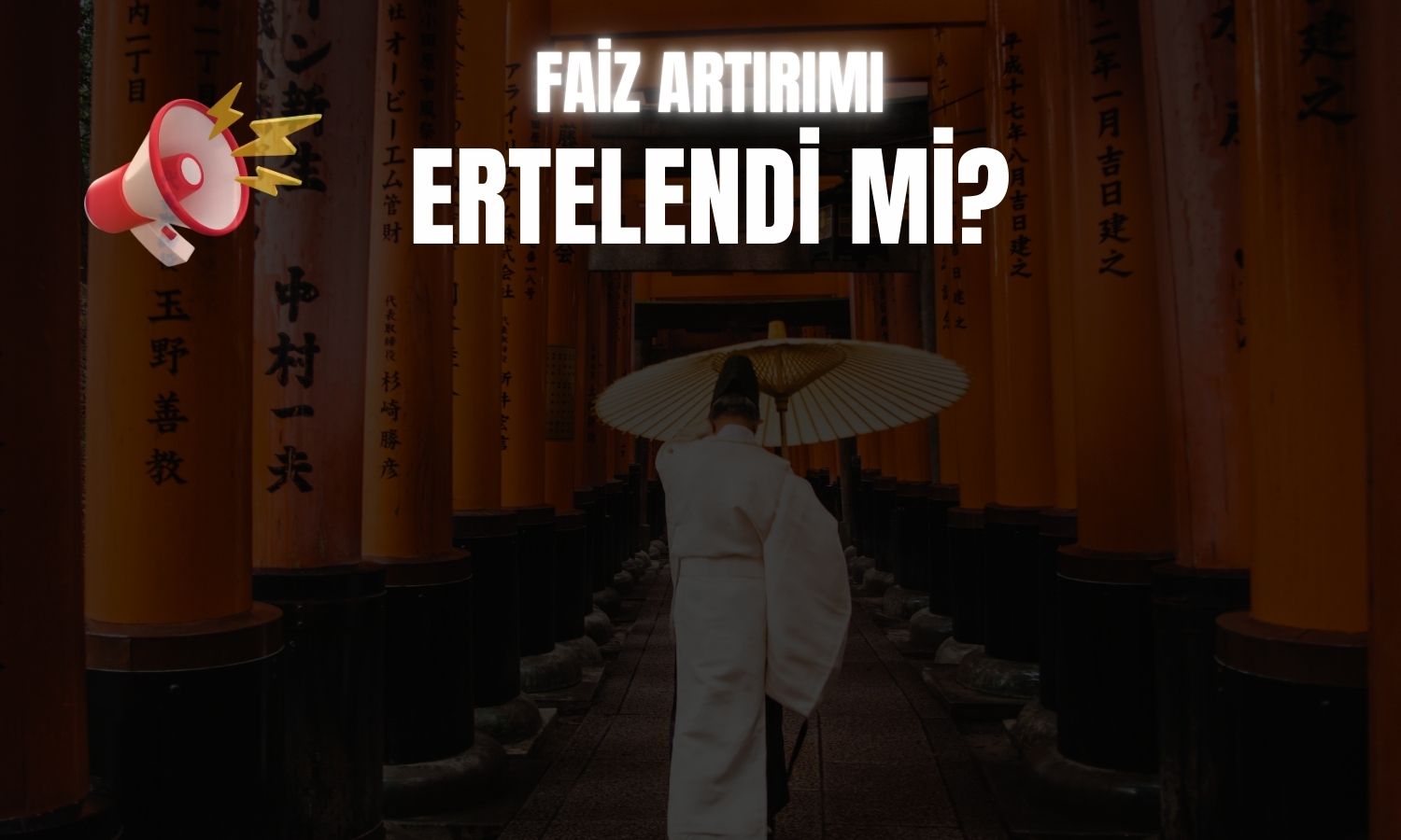 Japonya’daki siyasi çalkantı faiz rotasını değiştirecek