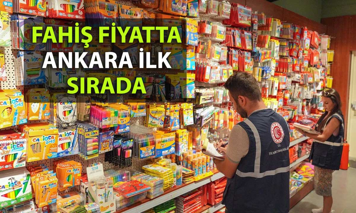 Kırtasiyelere fahiş fiyat denetimi: 15 milyon TL ceza kesildi