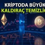 Kriptoda düşüş fırtınası: Büyük batışlar ile 1.1 milyar dolar tasfiye edildi