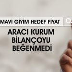 MAVI bilançosu beğenilmedi: Tavsiye ve hedef fiyat düştü