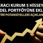Model portföy değişti: TCELL ve MGROS çıkarken o hisseler girdi