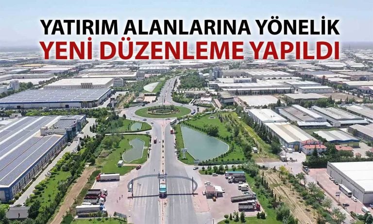 OSB’lerde altyapı zorunluluğu yönetmelikten çıktı