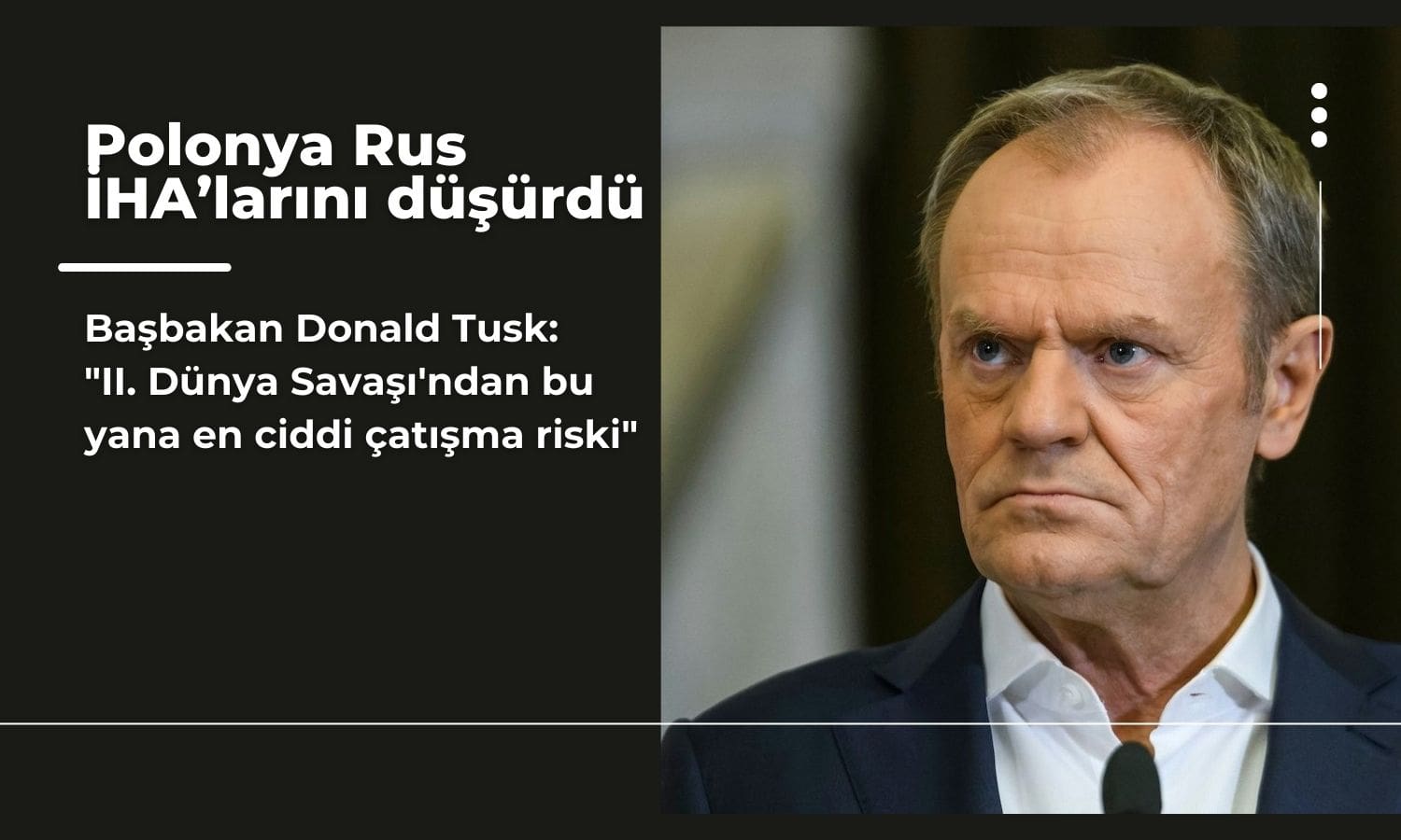 Polonya Rus İHA’larını düşürdü: NATO üyesi ilk kez ateş açtı
