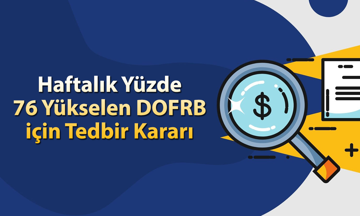 Tavandan inmeyen Dof Robotik (DOFRB) için tedbir kararı alındı
