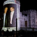 Trump ve Epstein görselleri Windsor Kalesi’ne yansıtıldı