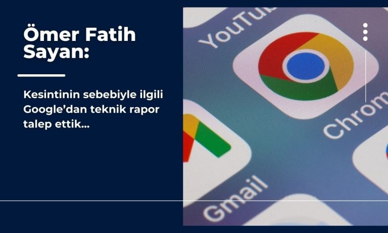 Ulaştırma Bakan Yardımcısı Google’dan “kesinti raporu” istedi