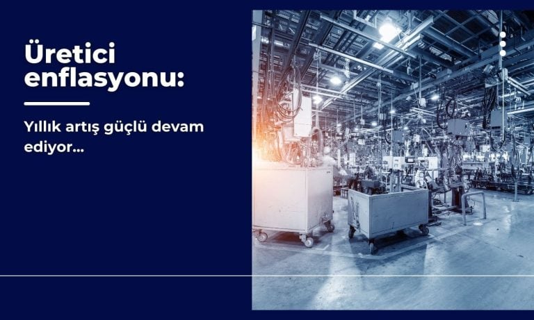 Üretici fiyatları Ağustos’ta yıllık bazda artışına devam etti