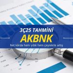 Akbank (AKBNK) 3Ç25’te net kârını yüzde 49 artırabilir
