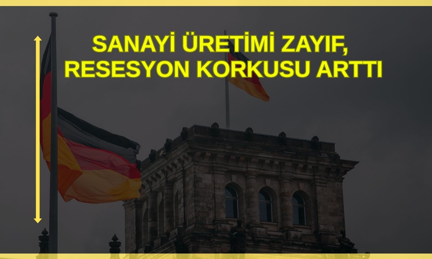Almanya’da teknik durgunluk endişesi büyüyor