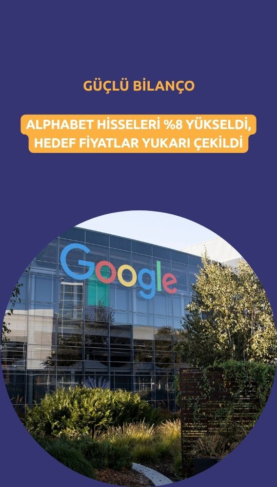 Alphabet hisseleri uçtu: AI hamlesi hedef fiyatları yukarı çekti