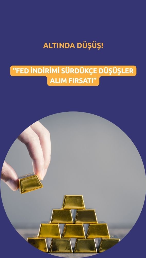 Altın fiyatları düşüyor: Gözler ABD'nin kritik verisine çevrildi