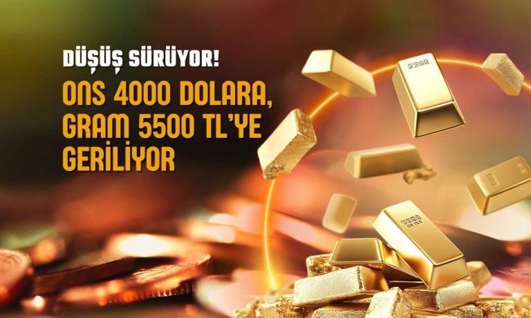 Altın fiyatı geriliyor: Ons 4000 dolar sınırına iniyor