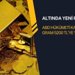 Altın fiyatlarında yeni rekorlar: Gram 5200 TL’ye gidiyor