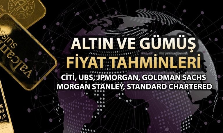 Altın ve gümüş için yabanı kurumların fiyat beklentileri