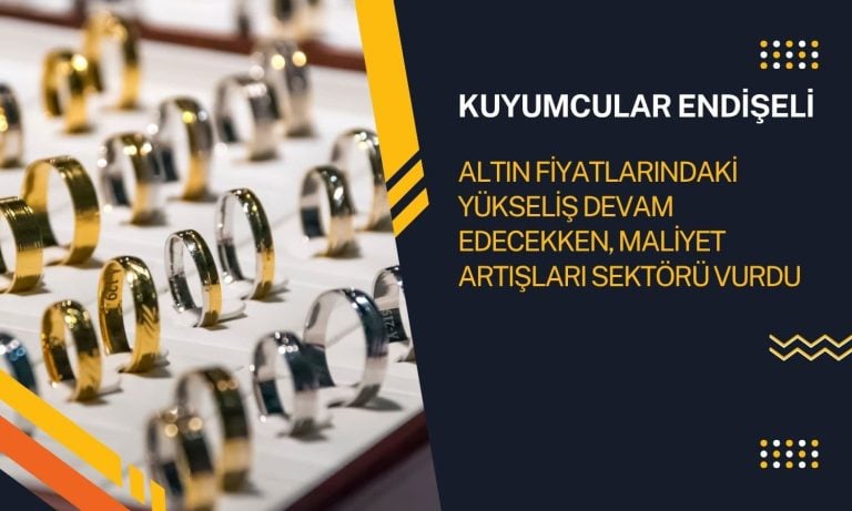 Altında rekor sürerken, kuyumculuk sektörü alarm veriyor