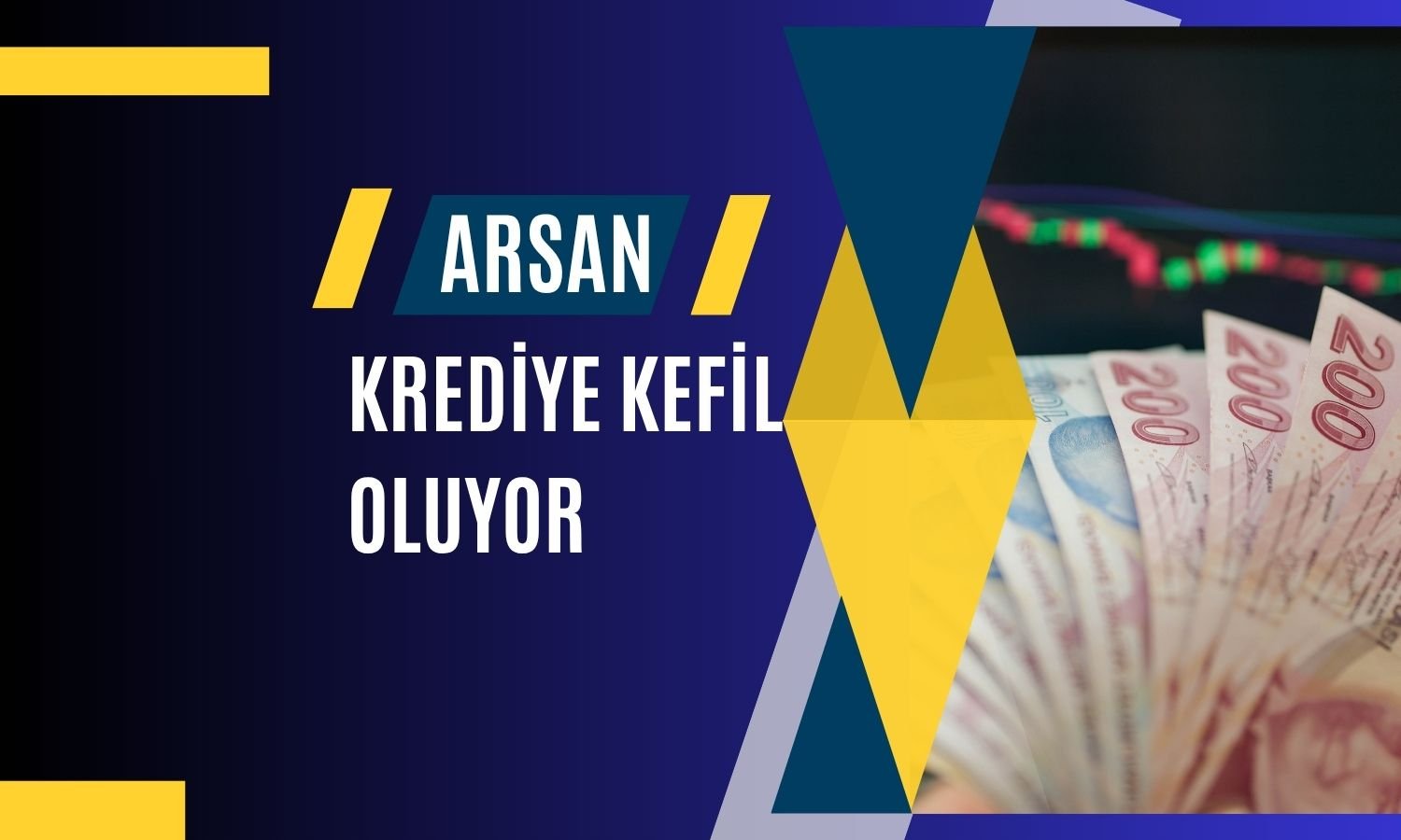 Arsan Tekstil’den Akedaş kredisine 316 milyon TL kefalet