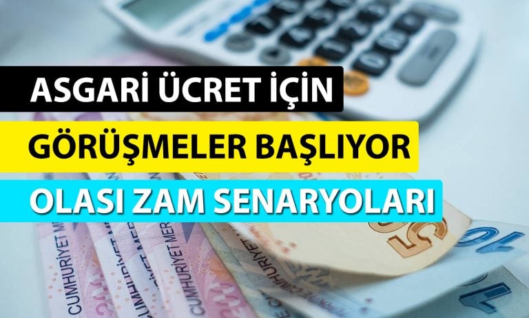 Asgari ücret için zam senaryoları: 2026’da ne kadar olacak?