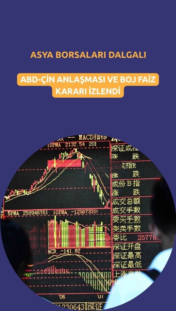 Asya borsaları Trump-Xi anlaşmasıyla dalgalandı