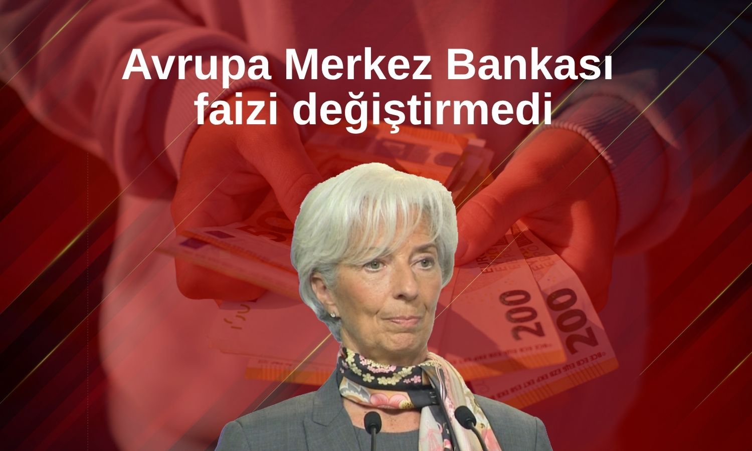 Avrupa Merkez Bankası bir kez daha faizi sabit bıraktı!