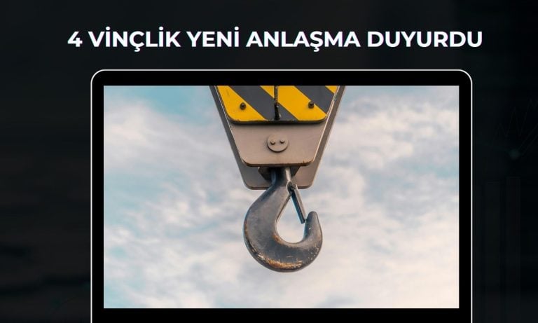Bülbüloğlu Vinç’ten 625 bin Euro’luk yeni anlaşma