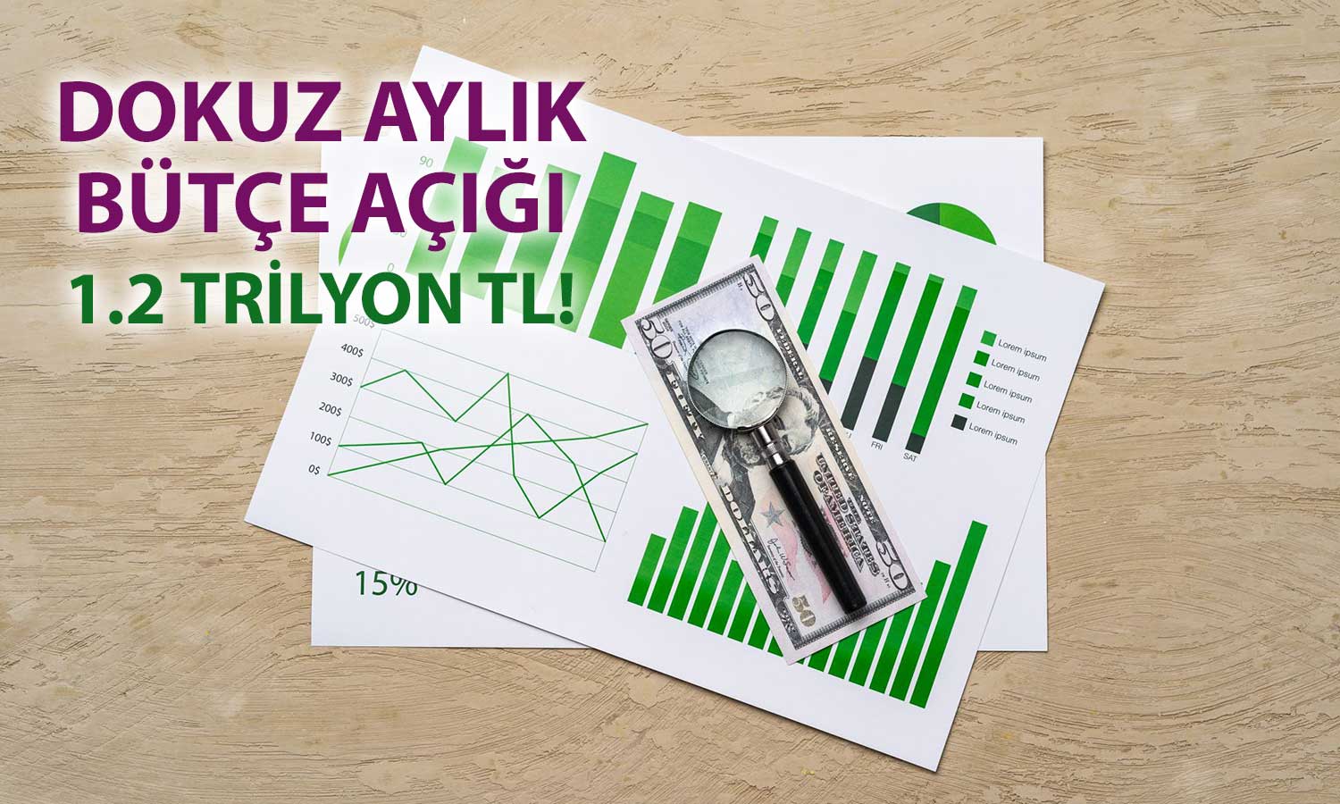Bütçe açığı Eylül’de 310 milyar TL’ye yaklaştı