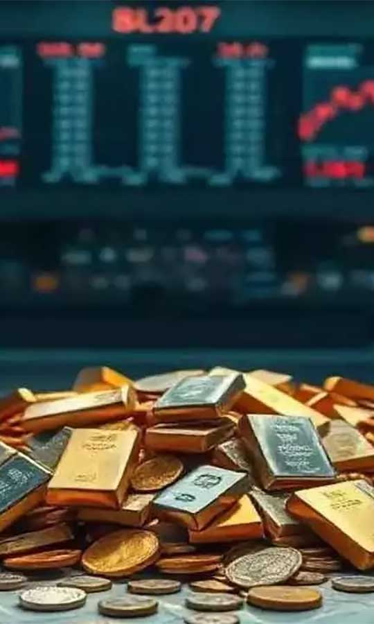 Değerli metaller çakıldı: Altın ve gümüş sert düştü