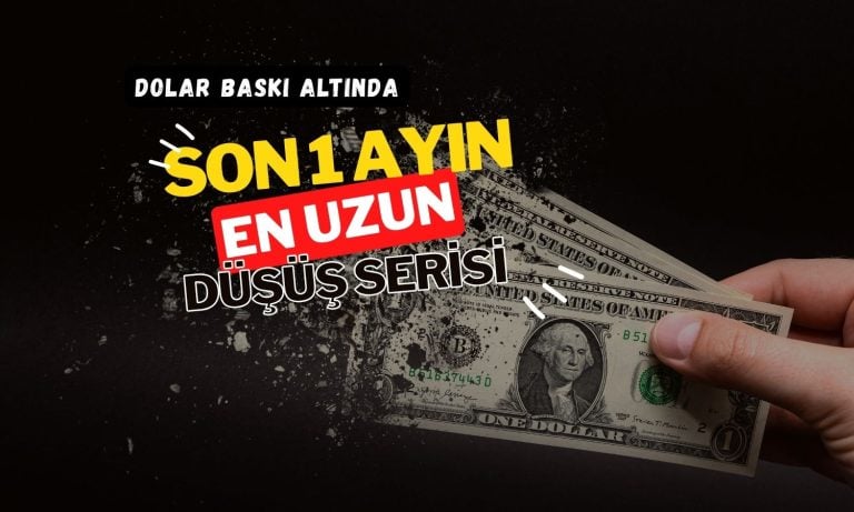 Dolar son bir ayın en uzun düşüş serisine ilerliyor