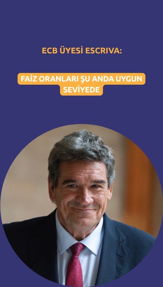 ECB üyesi Escriva: Avrupa aşırı hızlı büyüme riski taşımıyor