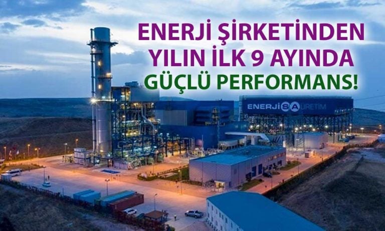 Enerjisa’nın 9 aylık finansalları açıklandı: Net Kar 445 milyon TL
