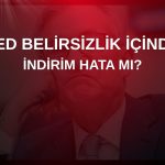 FED veri yokluğunda faiz indirmeye gidiyor