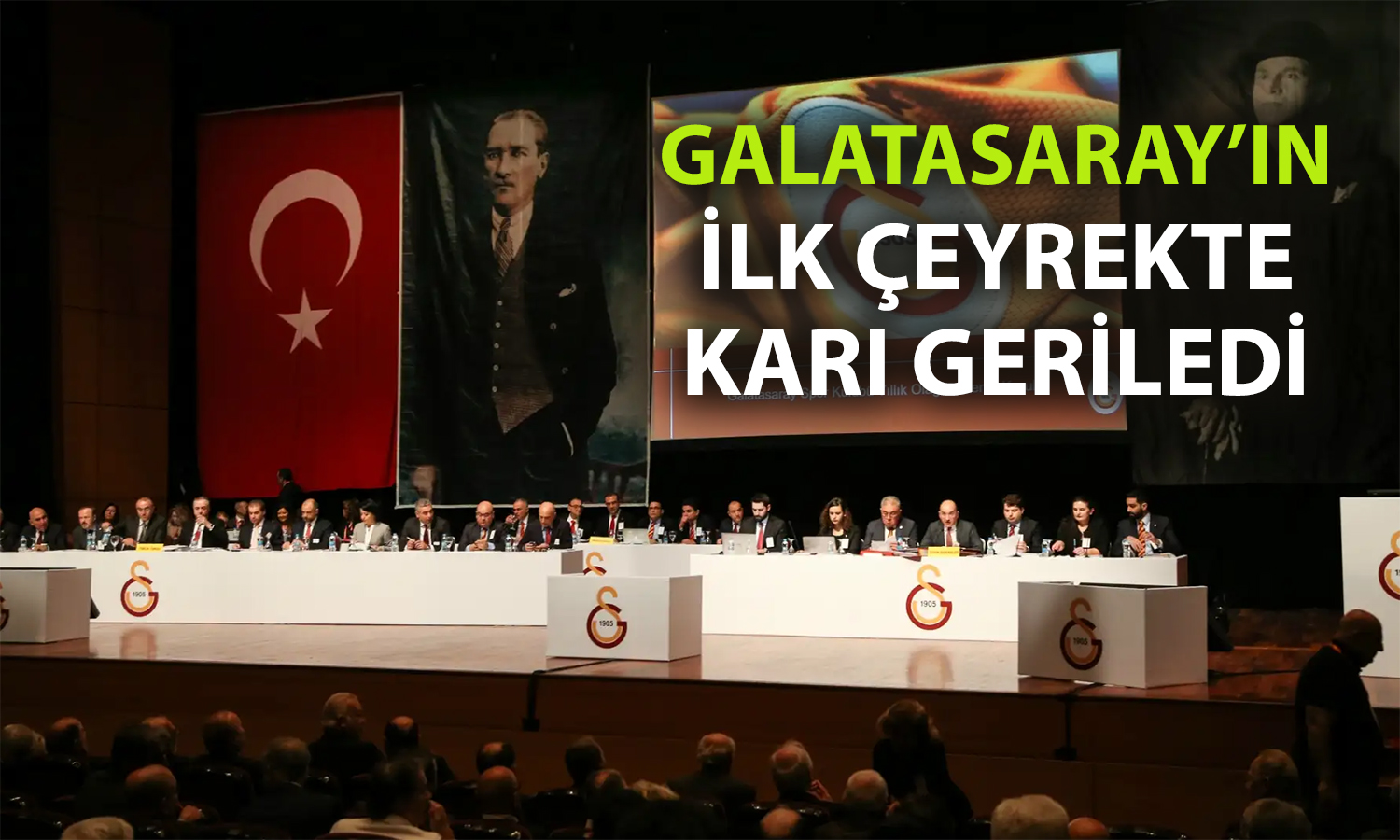 Galatasaray’ın ilk çeyrekte net karı 47 milyon TL’ye geriledi