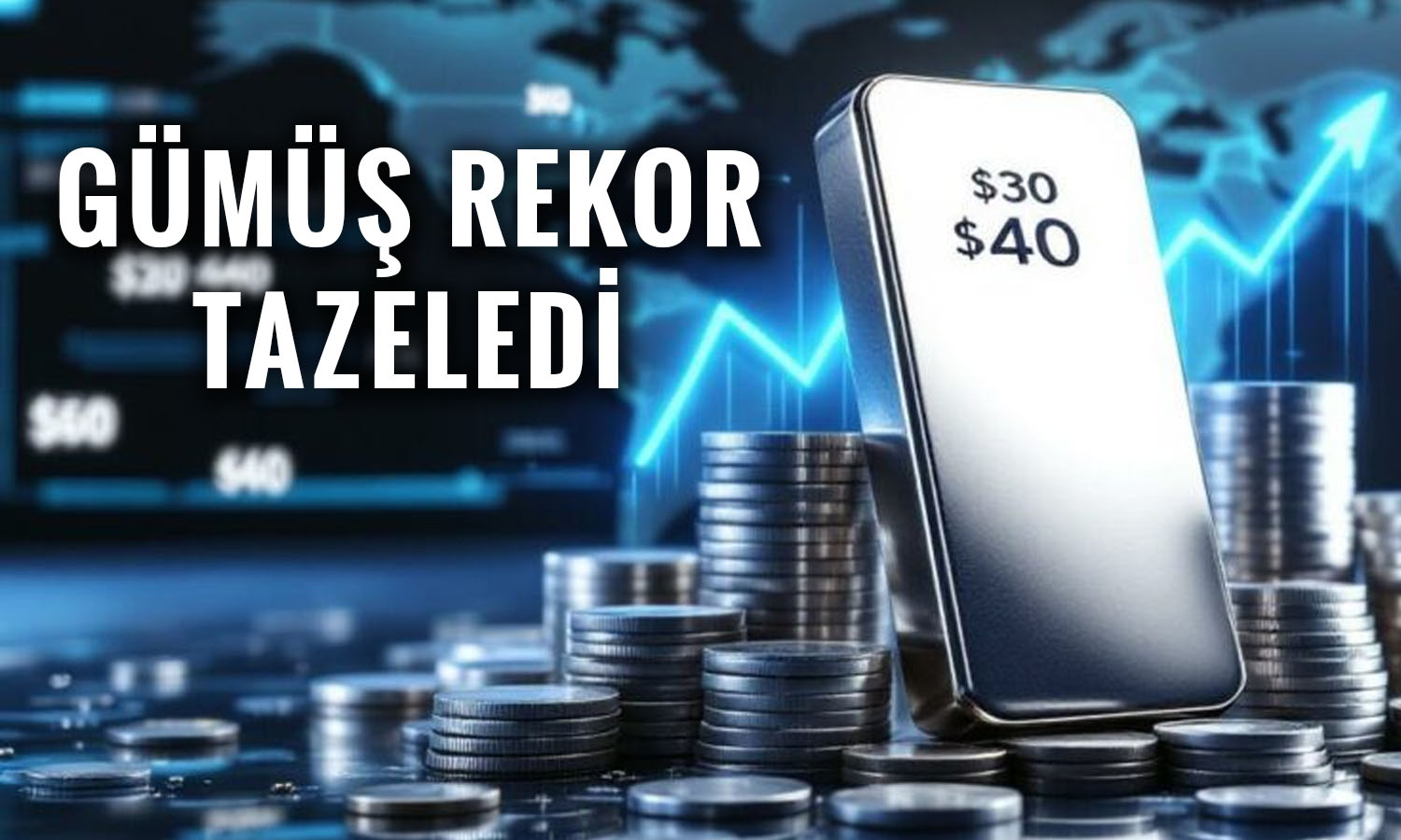 Gümüşte yeni rekor: Yılbaşından bu yana yüzde 120 değer kazandı