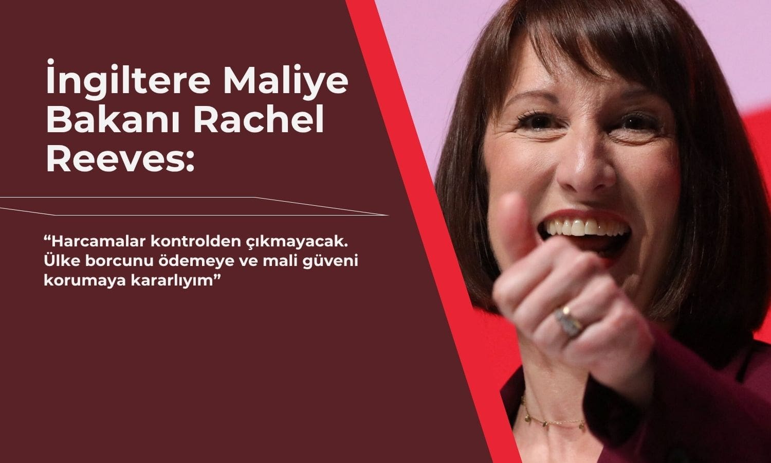 İngiltere/Reeves: Tahminleri aşacağız, kemer sıkmaya dönmeyeceğiz