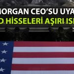 JPMorgan CEO’sundan ABD borsası için uyarı: Büyük düşüş riski var