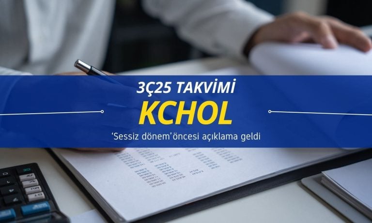 Koç Holding (KCHOL) 3Ç25 finansal raporu için tarihi açıkladı