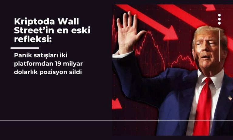 Kriptolarda tarihi çöküş: 19 milyar dolarlık pozisyon silindi