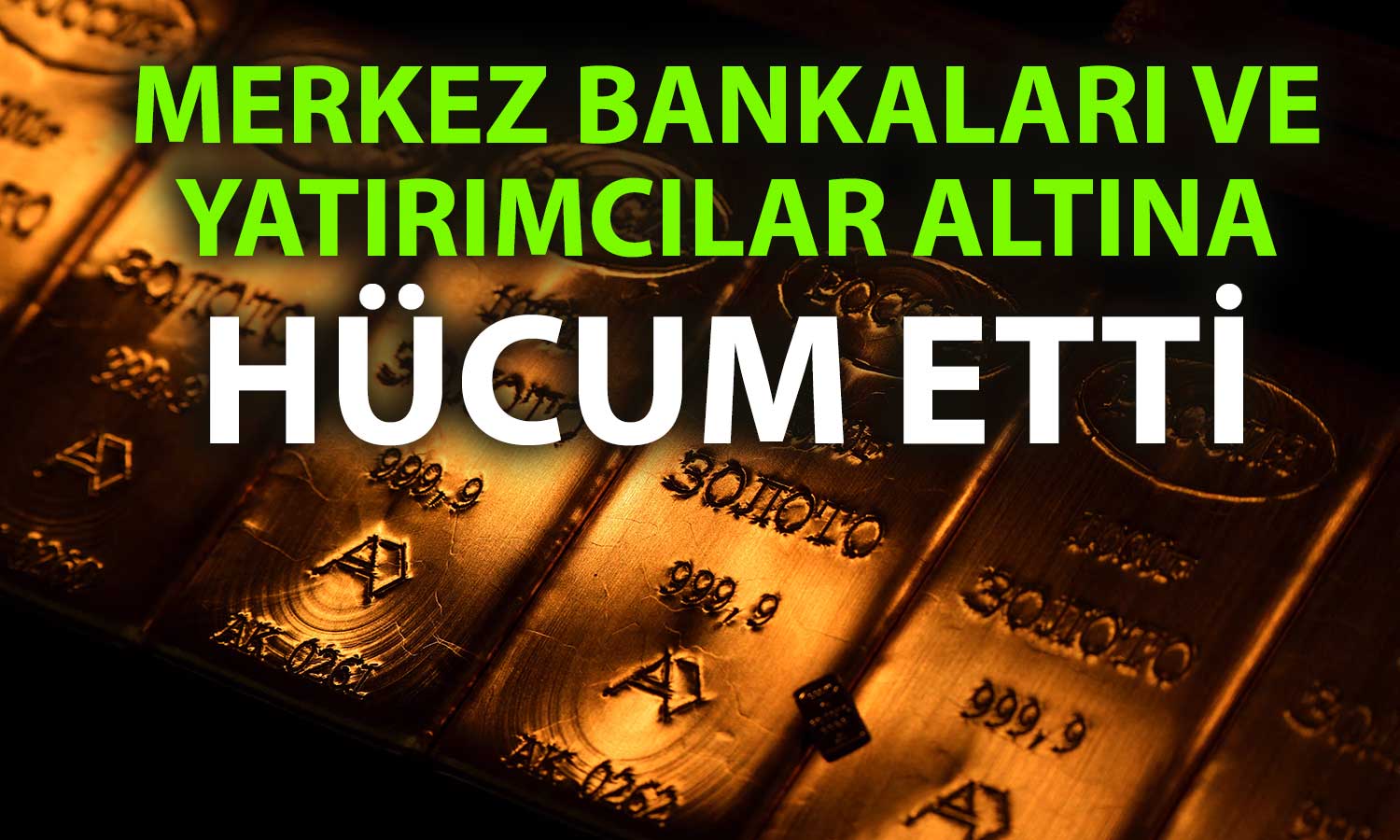 Küresel altın piyasasında çifte rekor: Talep ve arz tavan yaptı