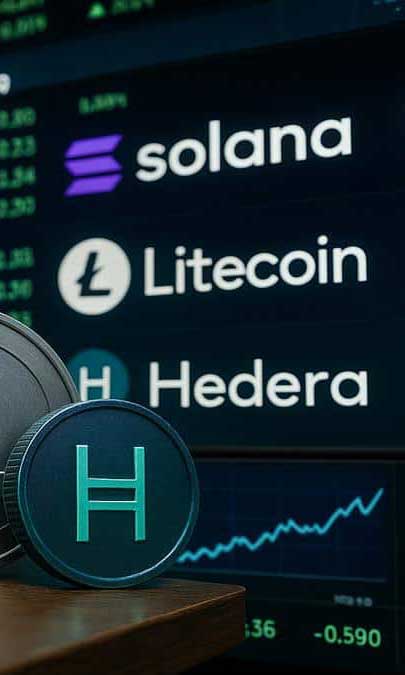 LTC, HBAR ve Solana ETF'lerinde ilk günde 65 milyon dolarlık hacim